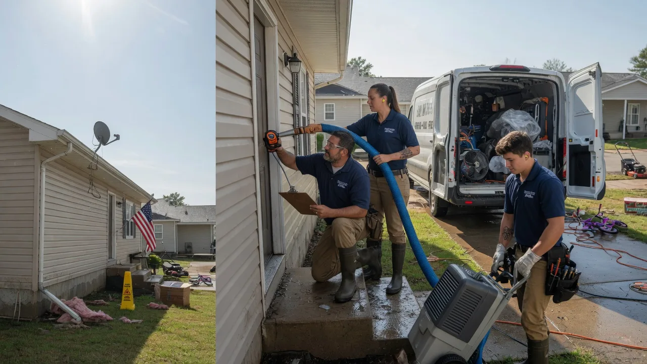 Ceiling Water Damage Restoration in Notre Dame, IN near me